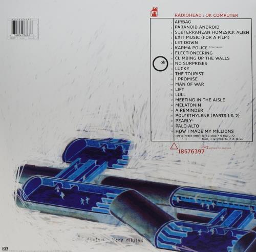 Radiohead OK Computer OKNOTOK 1997 2017 - Black Vinyl 180 Gram